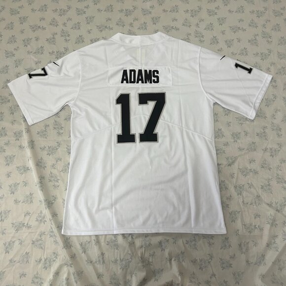 NFL Las Vegas Raiders Davante Adams Nike White #17 Jersey - Picture 2 of 7